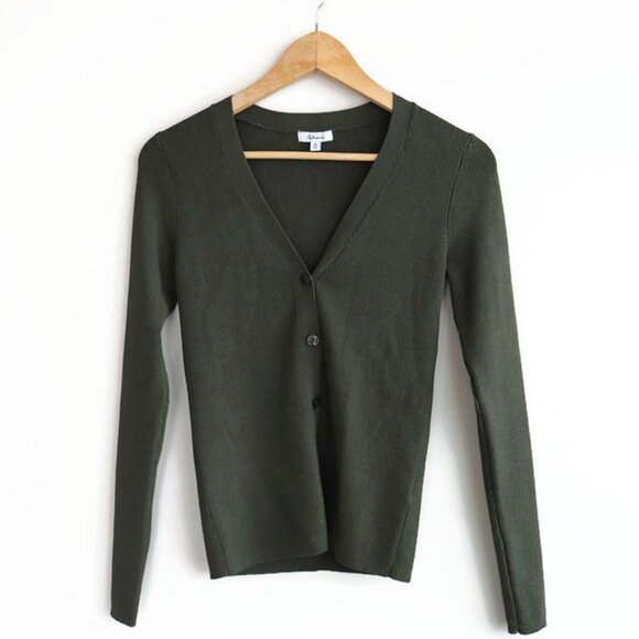 Reitmans Sweaters - Olive Green Cardigan- Size XS- Reitmans